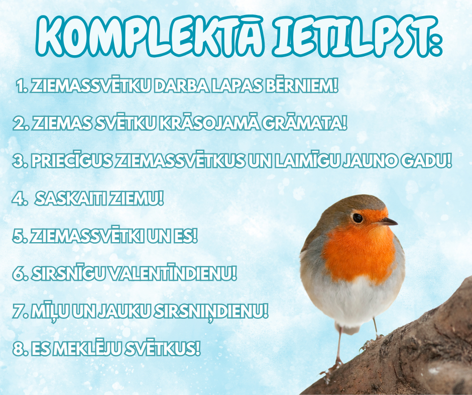 Ziemas komplekts ❄️⛄🩵