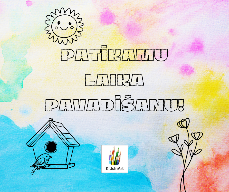 Izkrāso pavasari! 🐰